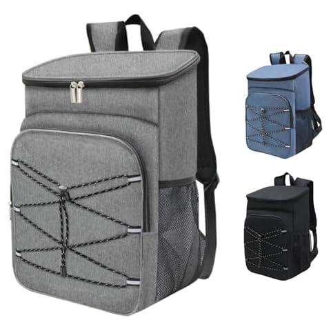 Insulated Backpack Cooler 28 Cans Leakproof Lightweight Cooler Backpack for Men Women to Work, Picnics, Hiking, Beach, Park or Day Trips Cover