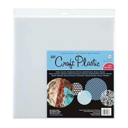 Ultra Clear Craft Plastic for DIY Creations