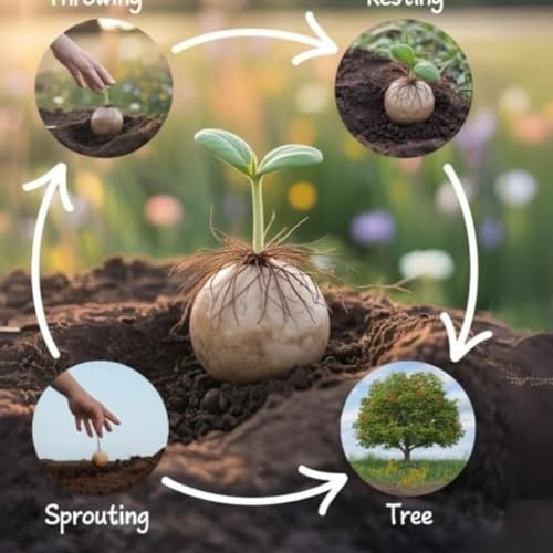 Image of Seed Balls for Garden Planting | Natural Clay Coated Easy Sow Seedling Starter | Eco‑Friendly Gardening & Reforestation Tool (Pack of 1)