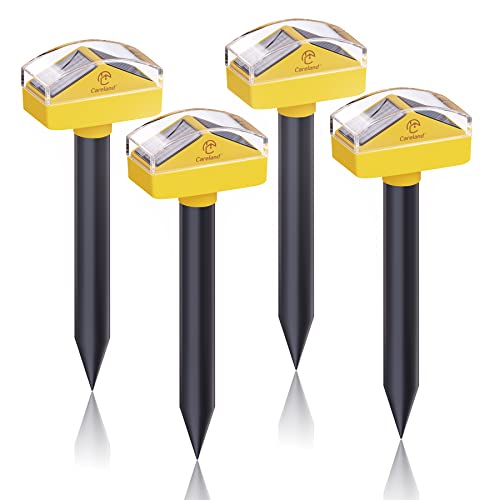 Solar Bird Repellent, Outdoor Owl Decoy Bird Repeller With Flashing Eyes & Realistic Sound & Rotating Head, Intelligent Animal Repeller Devices For Home, Garden, Patio #TOP3