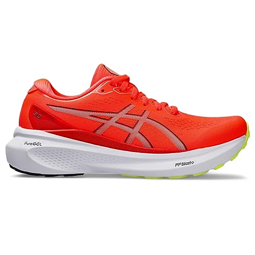ASICS Gel-Kayano 30 Damen-Laufschuhe, Sunrise Rot/Schwarz, 39 EU