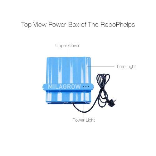 Image of MILAGROW RoboPhelps 25 Professional Swimming Pool Cleaning Robot, Suitable for Upto 50 Meter Pool Length, Cleans Upto 2100 Sq Ft in 2 Hours, Filters 18000 Liters /Hour, 2 Powerful Motors