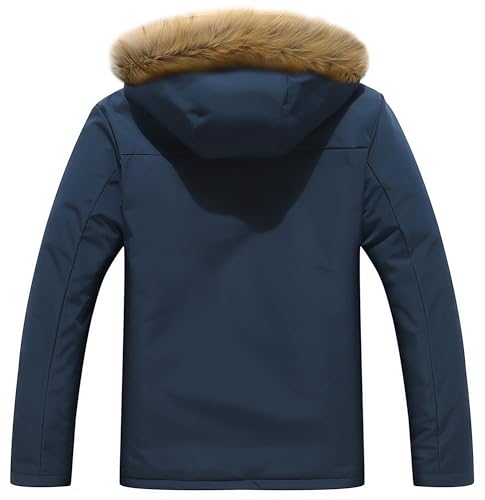 Image of MOERDENG Women's Waterproof Ski Snow Jacket Winter Warm Hooded Snow Coat Mountain Windproof Ski Jacket For Women