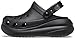 Crocs Unisex-Adult Crush Clog, Black, 4 Women/2 Men