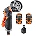 Produktbild Garten Spritzpistole Handbrause Serria® Einstellbare Muster Garten schlauchdüse Bewässerungsspray Hochdrucksprinkler Gartenbrause zum Bewässern und Reinigen