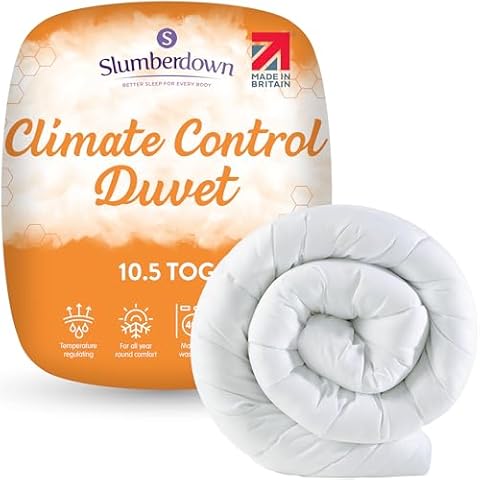 Slumberdown Climate Control Double Duvet 10.5 Tog Cover