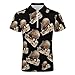 Armadillo in Desert Men's Golf Polo T-Shirt Short Sleeve Tee Casual Collared Athletic Tops
