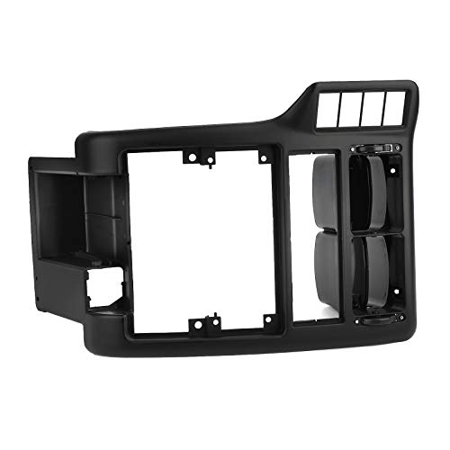 Vipih Consola Central Grill Dash AC Ventilación De Aire para V-W 94-99 6N1 858071 A Negro Cover