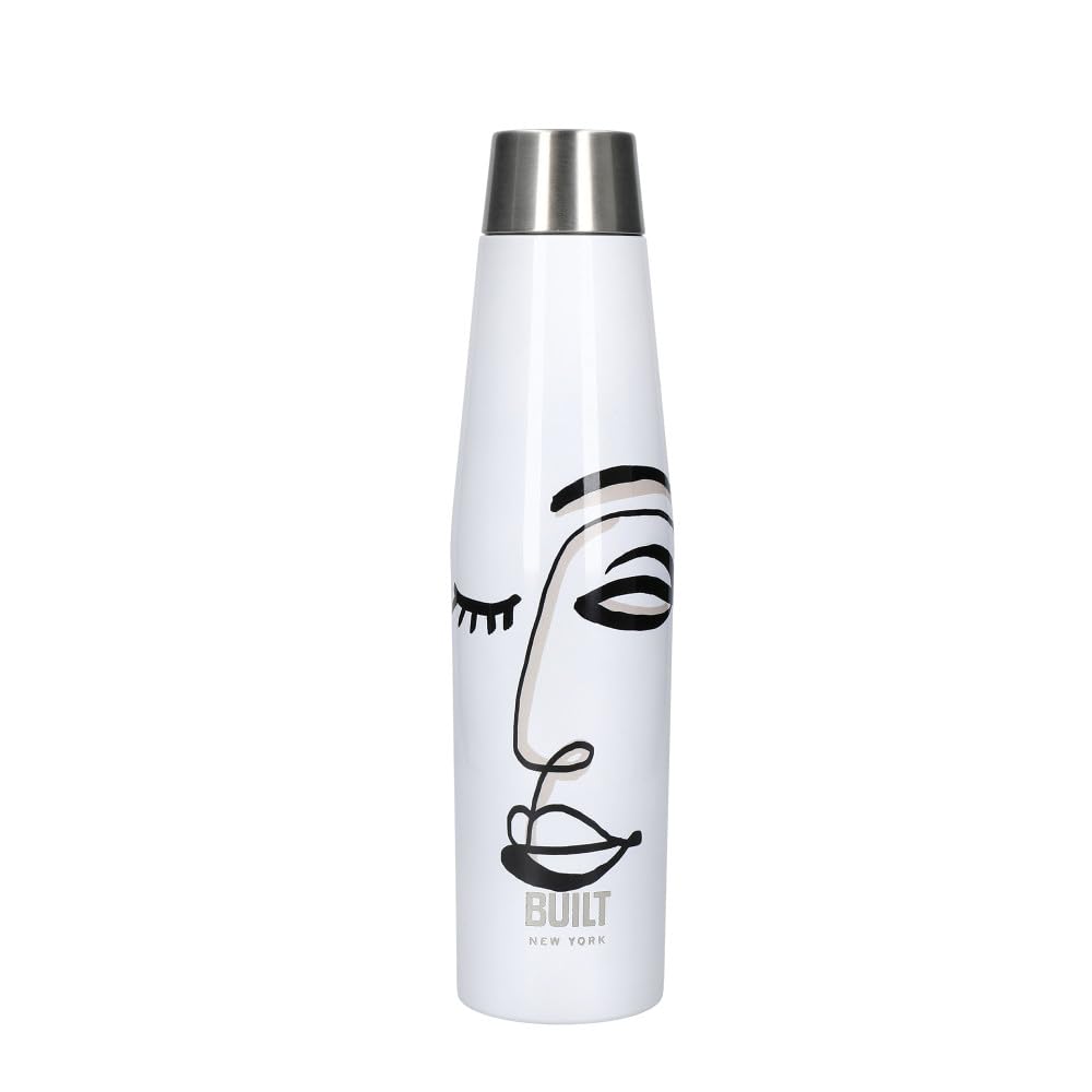 Insulated Water Bottle Built Perfect Seal Apex Abstract Face Hydro Flask