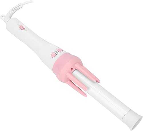 Miniatura 4 de Dioche Rizador automático giratorio de 360, rizador de pelo profesional de cerámica, rizador eléctrico con clip de pico de pato, herramienta de