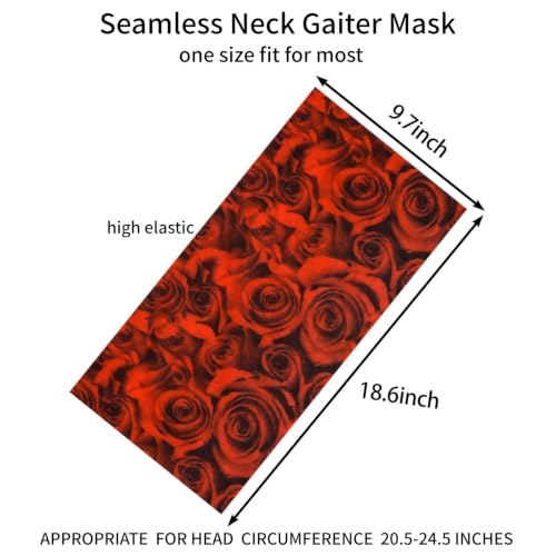Image of Neck Gaiter Masks Tube Scarf,Seamless Bandanas Buffs Gators,Ourdoor Face Mask Face Covering Multi Headwear