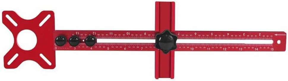 Router Milling Groove Bracket Aluminum Alloy Circle Cutting Jig for Woodworking (With Base)