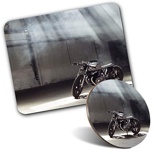 Tapis de souris motard Street Fighter pour travailler sur PC portable