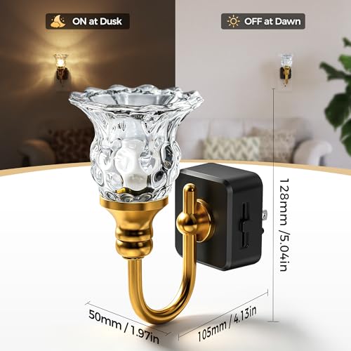 Image of DORESshop LED Night Light,Pineapple Night Lights Plug into Wall