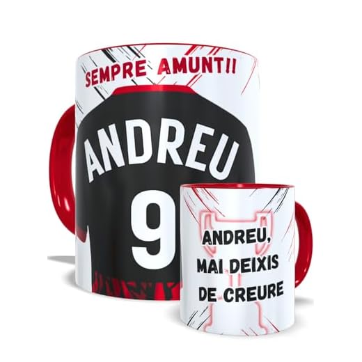 EL DETALLITO Taza Mallorca Personalizada Nombre Número Y Dedicatoria Regalo Futbol Original Niños Cumpleaños Dia Del Padre Madre Tazas Desayuno Personalizadas Equipos Apta Lavavajillas Y Microondas