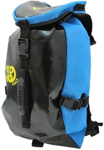 Kong Italy Linnha 40L Professional Canyoning Backpack, Mid-Volume PVC Rope & Gear Pack with Mesh Ventilation, Compression Belts, and Detachable Top Flap for Guides & Instructors