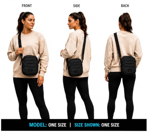 Image of Reebok Womens Crossbody Bags - Lightweight Sling Cell Phone Purse, Quilted Small Crossbody Bags Women