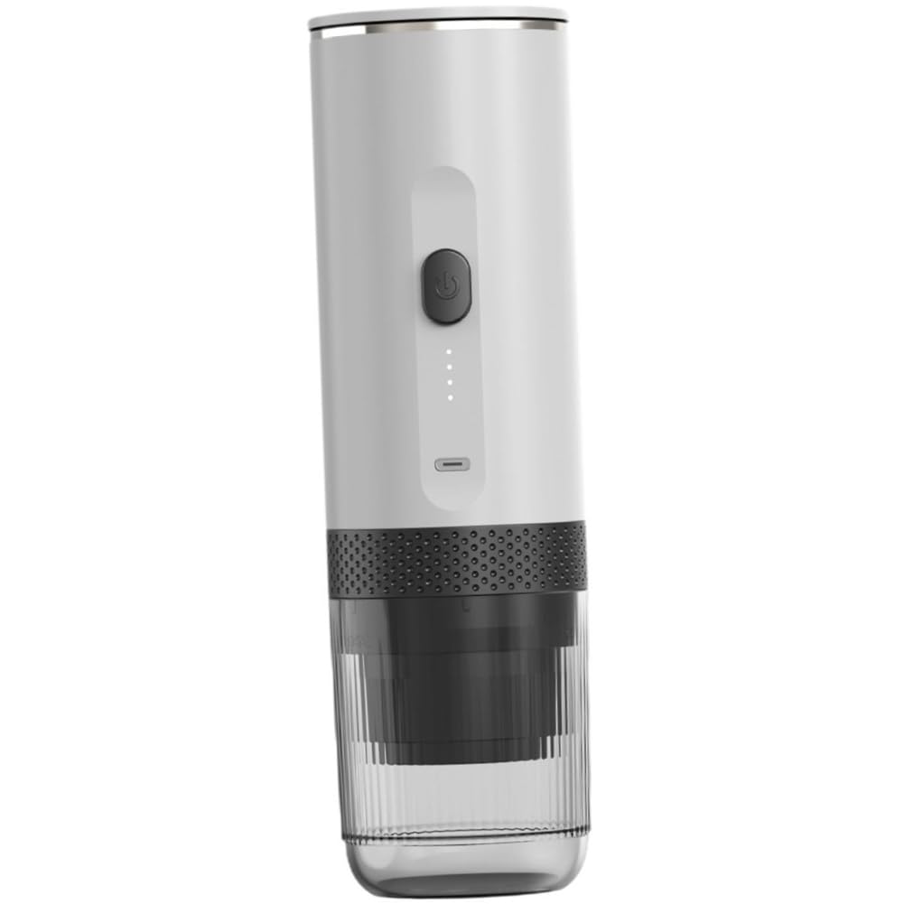 Hndhbfgrt Portable Coffee Maker Mini Espresso Machine Rechargeable Convenient for Hiking Car Travel RV Espresso Coffee Makers