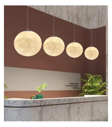 Lustre éclairage chambre LED lune pour lumière douce - 4