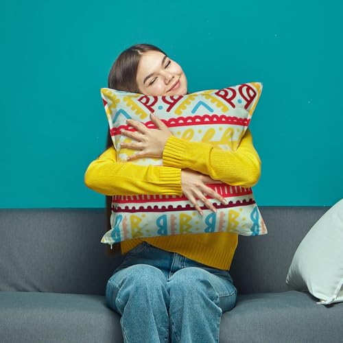Fundas de almohada de peluche suave para un dormitorio acogedor boho 7