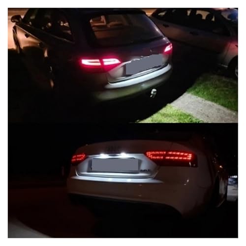 Placa de matrícula luces LED 12V Canbus para Jetta Touran Passat 5