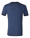 Bella + Canvas Men'S Jersey Short Sleeve Ringer Tee (Heather Navy_Midnight) (M)