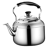 Bouilloire à thé pour cuisinière - la finition est soignée, matériaux sont en acier inoxydable et elle peut utilisée à plusieurs reprises pendant une longue période, bouilloire à thé pour cuisinière