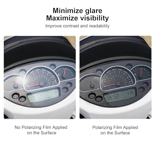 Selens 2 Stück Polarisationsfolie, 20 x 30 cm, Selbstklebend, Linearer Polarisationsfilter für Bildschirm, Kamera und Physikunterricht