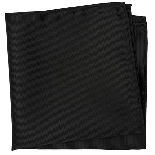 Image of Solid Pocket Square for Men's Suits and Blazers