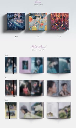 Album QWER complet version C pour éviter les photocards manquantes
