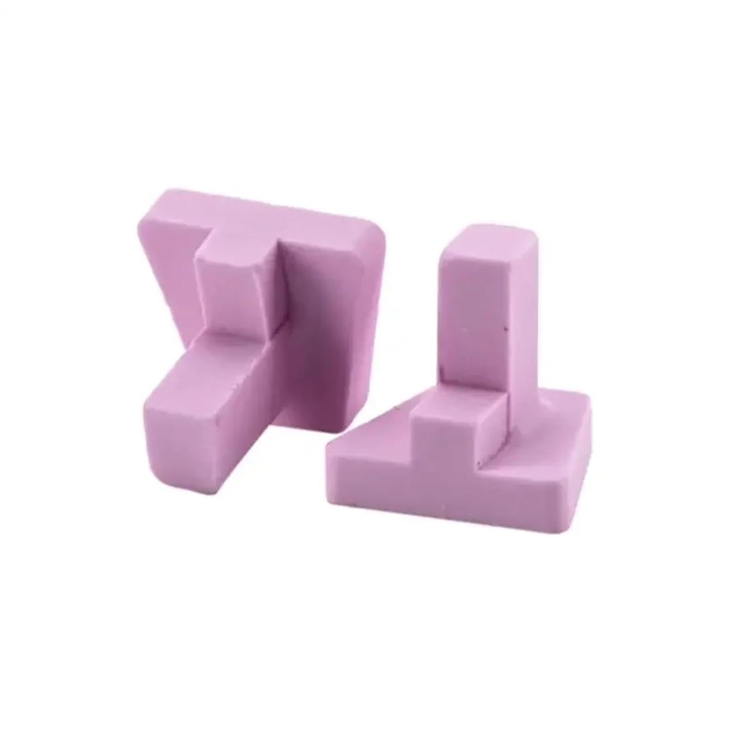 Ceramic Firing Pegs for Crowns and Bridges Flat-20 Piece Dental Ceramic Firing Tray Pink Pegs Lab for Single Porcelain Crown Ceramist Tool
