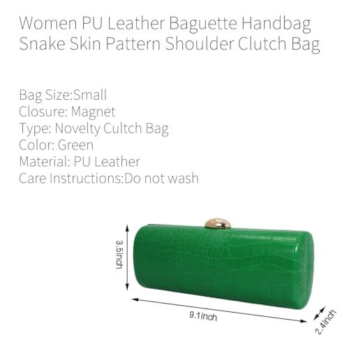 Image of Women PU Leather Long Purse Handbag Crocodile Pattern Shoulder Clutch Bag for Casual Party