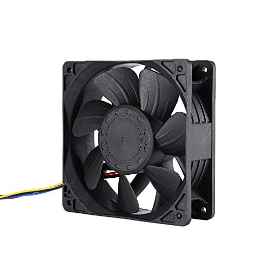 7500RPM DC12V 5.0A Miner Cooling Fan For Antminer Bitmain S7 S9 4-Pin Connector Brushless Replacement Cooler Low Noise