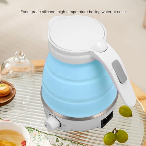 Luqeeg Tetera Eléctrica Plegable de Viaje 600ml miniatura 4