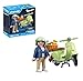 Produktbild PLAYMOBIL Cars 71621 1969 Vespa 150 Sprint Veloce, Hellgrün, originalgetreues Modell für Sammler und Fans, inklusive vielseitigem Zubehör und verschiedenen Sattelvarianten