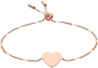 Fossil Bracciale donna in acciaio o ottone con chiusura a cursore