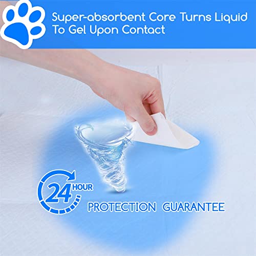 Nobleza Puppy Pads, 50 Count 24\"x 23\" Super Absorbent Pee Pads for Dogs, Odor Control Potty Training Pads Leakproof 5-Layer Pee Pads with Quick-Dry for Medium to Large Pets Like Cats and Dogs