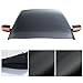 Car Cover Visor Magnetic Thickened Half Semi Sun Ice Snow Dust Protector Foldable for Cars