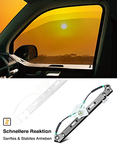 Alzacristalli elettrico senza motore, posteriore