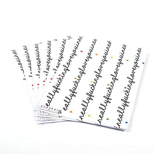 Central 23 Rude Wrapping Paper - I Really F**King Love You - Funny Wrapping Paper Adult - Inappropriate Gift Wrap - Perfect For Girlfriend Or Boyfriend - Birthday Anniversary Valentines Day #TOP2