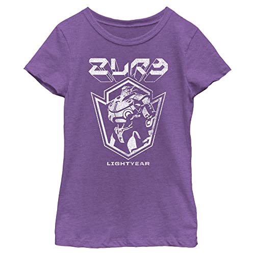 T-shirt fille Disney Pixar Lightyear Zurg parfait pour l'école et les sorties de week-end