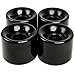QIYUDUOLA Set of 4 Longboards Skateboard Street Wheel for Skateboards with Bearings and Spacers Set