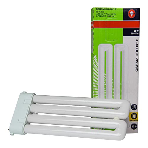 Osram DULUX F Kompaktleuchtstofflampe 36W, 3000K, 2G10, 2800LM
