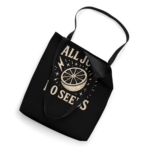 All Juice No Seeds Funny Men's Vasectomy Tote Bag
