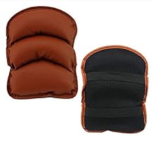 Soft PU Leather Car Armrest Pads Univeral Vehicle Auto Center Consoles Armrest Padding Protective Case Pillow Pad Cover Cushion Armrest Pillow Brown