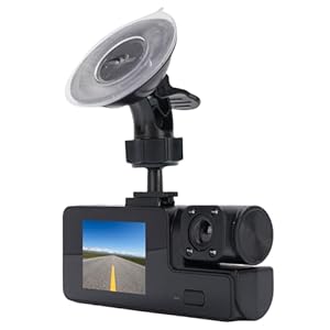 VBESTLIFE Vorder- und Rückseite des Dash Cam, 1080p Dual Objektivauto -Rekorder mit WLAN -Telefonverbindung und 32 -GB -Karte, 150 ° Weitwinkel -Parküberwachung für Fahrzeuge