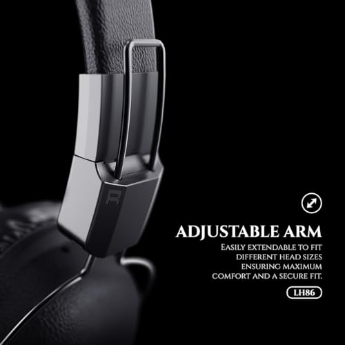 Image of Lenyes LH86 Wireless Over-Ear Headphones | Bluetooth 5.4 | 40mm Drivers | 20H Playtime | Fast Charging | Foldable Lightweight Design | HD Calls | Deep Bass | Perfect for Music, Work & Travel