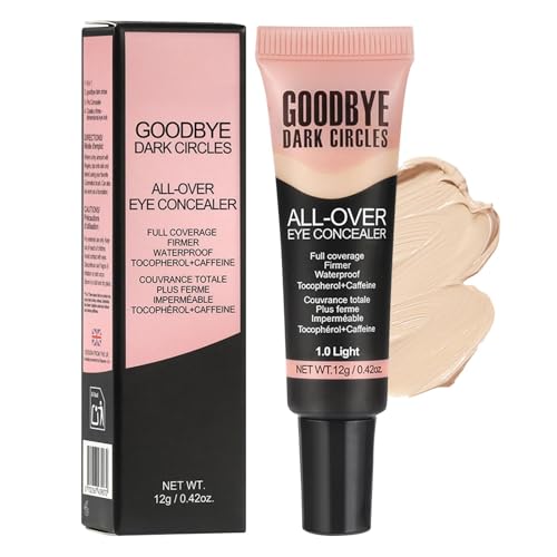 Undercrealer Debajo De Los Ojos, 12 G De Corrector Líquido, Hidratante Bajo Cobertura De Los Ojos, Corrección De Color Y Efecto De Larga Duración Perfecto Para El Uso Diario