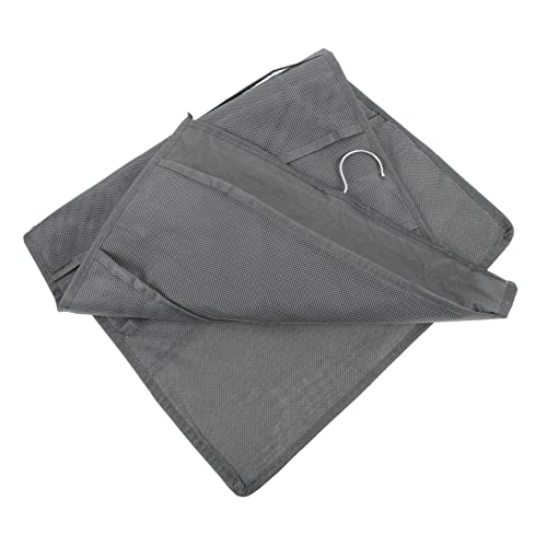 ULTECHNOVO Double Sided Hanging Wardrobe Organizer Compartment Underwear Storage Bag Multi Design for Socks Bras and Accessories Space Saving for Bedroom and Dorm Use