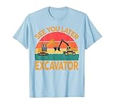 Funny Construction Excavator Shirt toddler adult men women T-Shirt